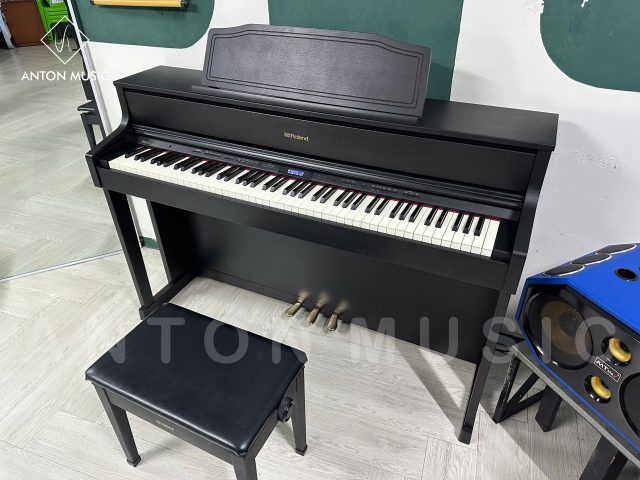 Đàn Piano Roland HP605GP Vintage Giá Tốt Ở HCM Có Bluetooth, Tiếng Cực Hay, Bền và Ổn Định