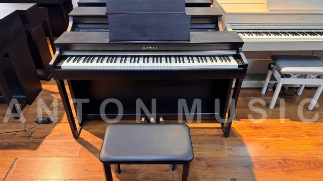 Đàn piano điện Kawai CN27R nâu đen tầm trung đáng mua cho người mới học