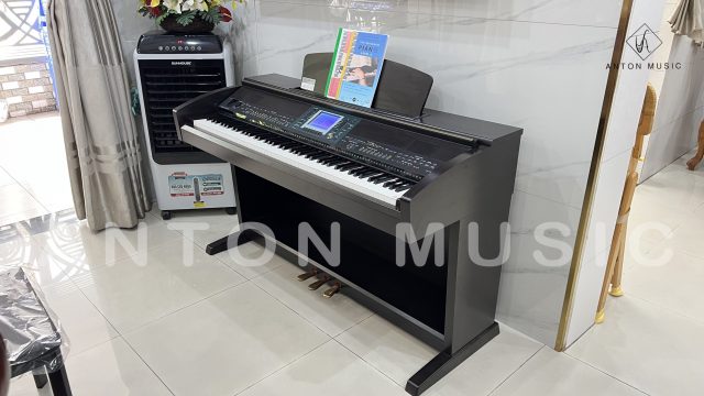 Đàn Piano Yamaha CVP-403 R Màu Nâu Đen Gỗ Hồng Dòng Clavinova Versatile Piano (CVP 400 Series)