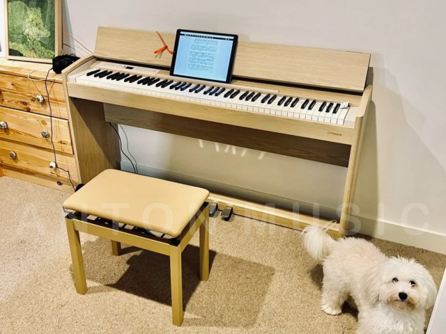 Đàn Piano Điện Roland F-701 Thiết Kế Nhỏ Gọn, Có Kết Nối Bluetooth