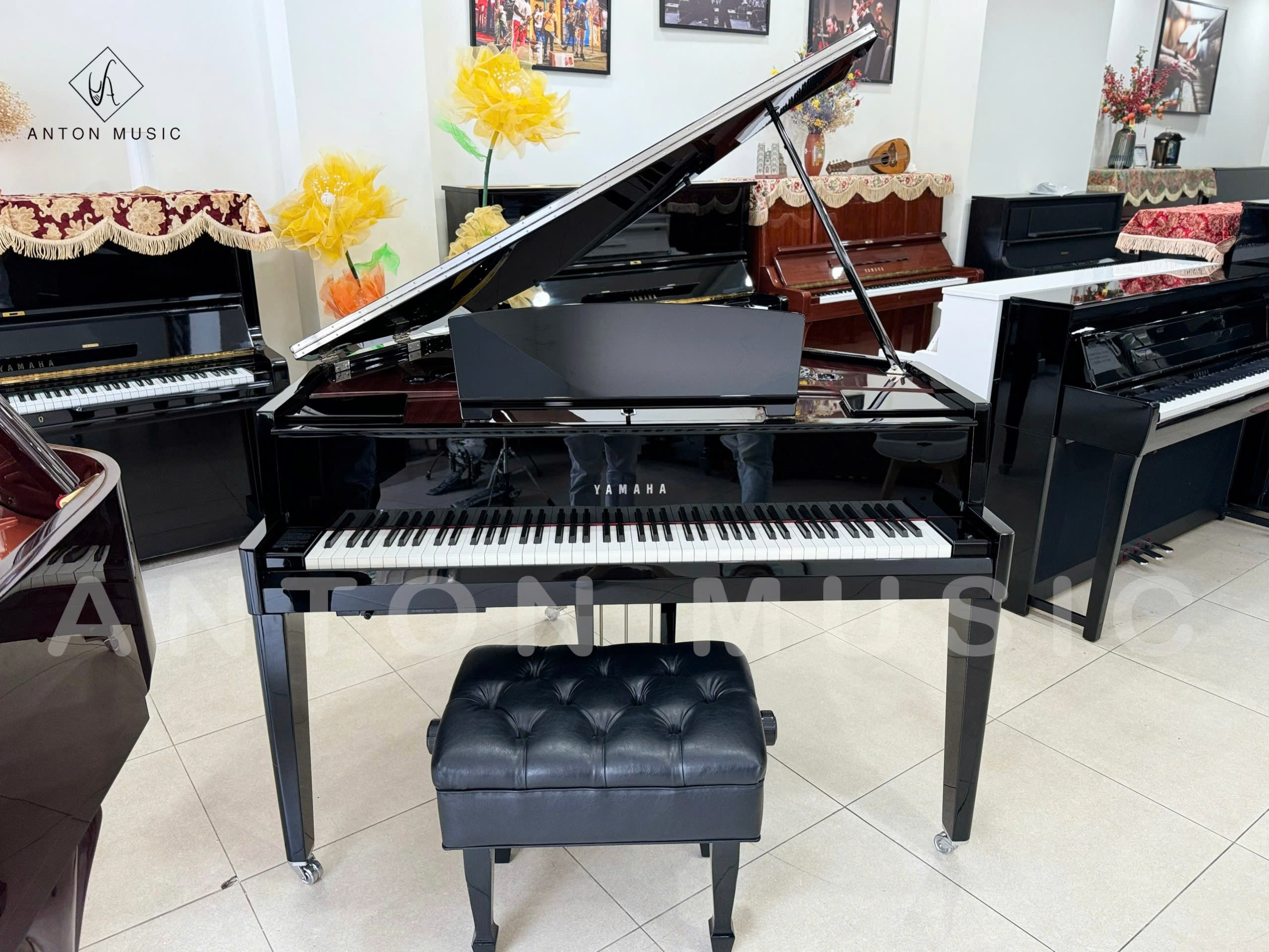 Đàn Piano Điện AvantGrand Yamaha N3 Dáng Grand Cao Cấp Cho Phòng Khách Sang Trọng