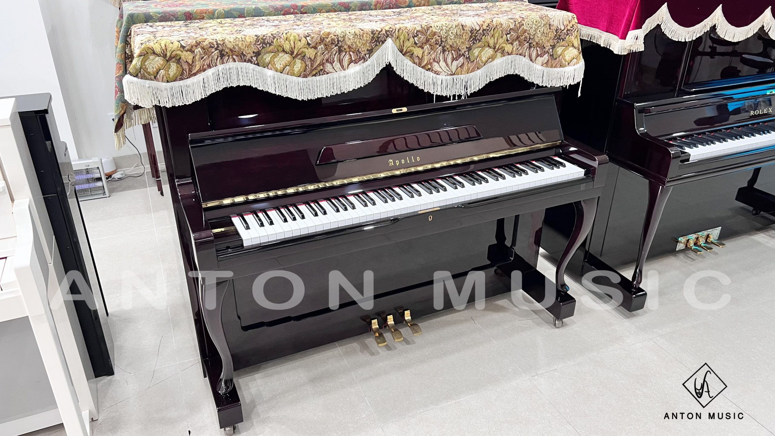 Apollo A5 - Đàn Piano cơ cũ Nhật Bản giá rẻ, chính hãng.