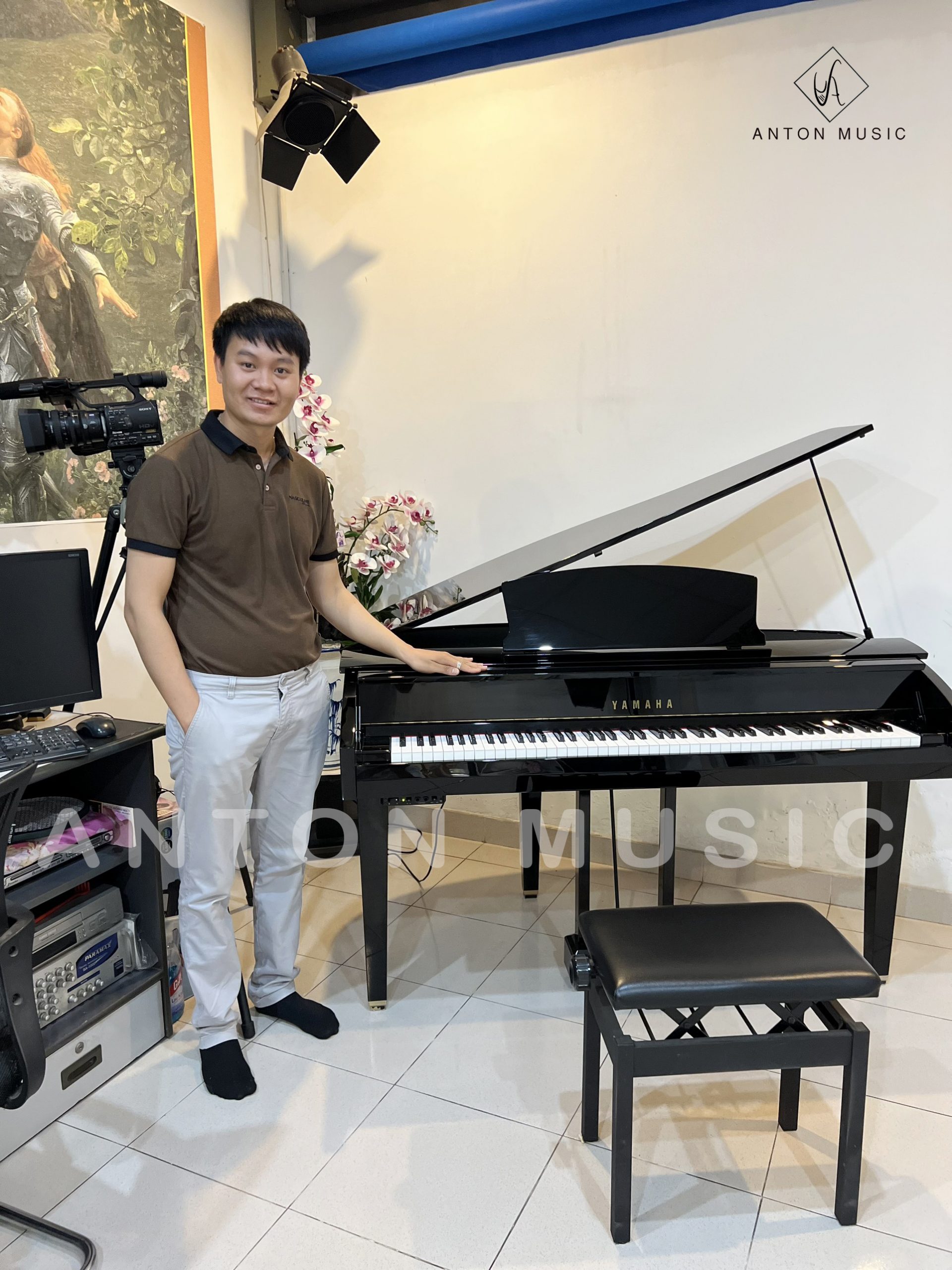 Đàn Piano Điện Hybrid Yamaha DGP-7 Mang Dáng Hình Cao Cấp Của Đàn Grand Mini