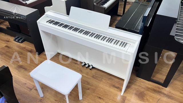 Đàn Piano Casio PX-2000 GP Privia Màu Pure White Bản Giới Hạn Collab Độc Quyền Với Shimamura Gakki