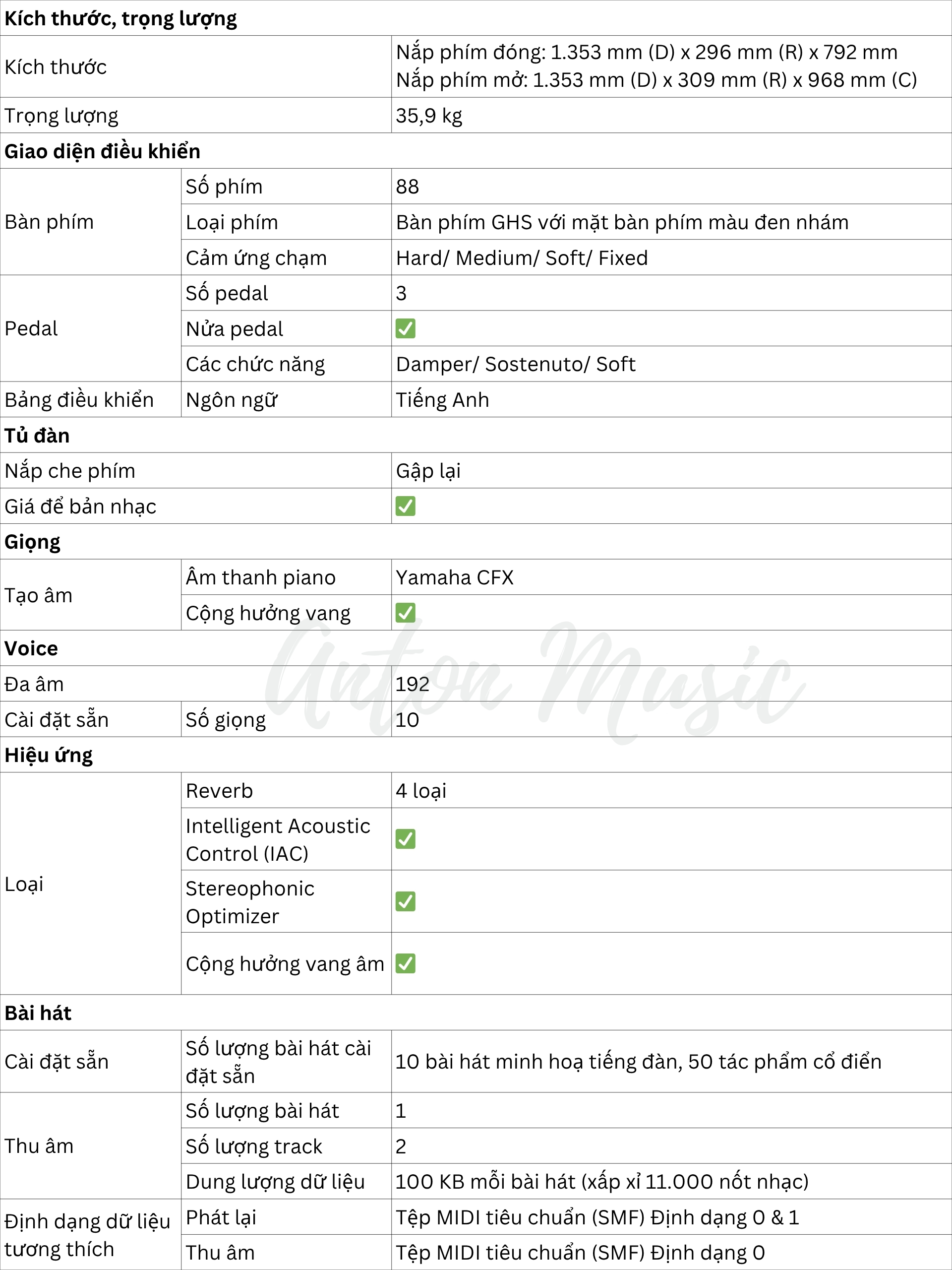 Đàn Piano Điện Yamaha YDP-S34 Giá Tốt Slimline Kiểu Dáng Mỏng Gọn