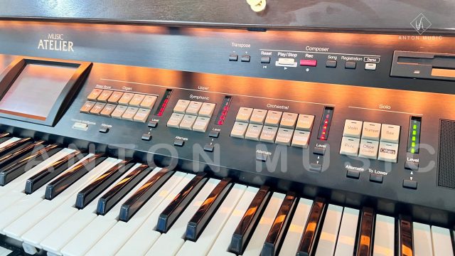 Đàn Organ Roland Atelier AT-80S - Đàn Phụng Vụ Nhà Thờ 2 Tầng Phím