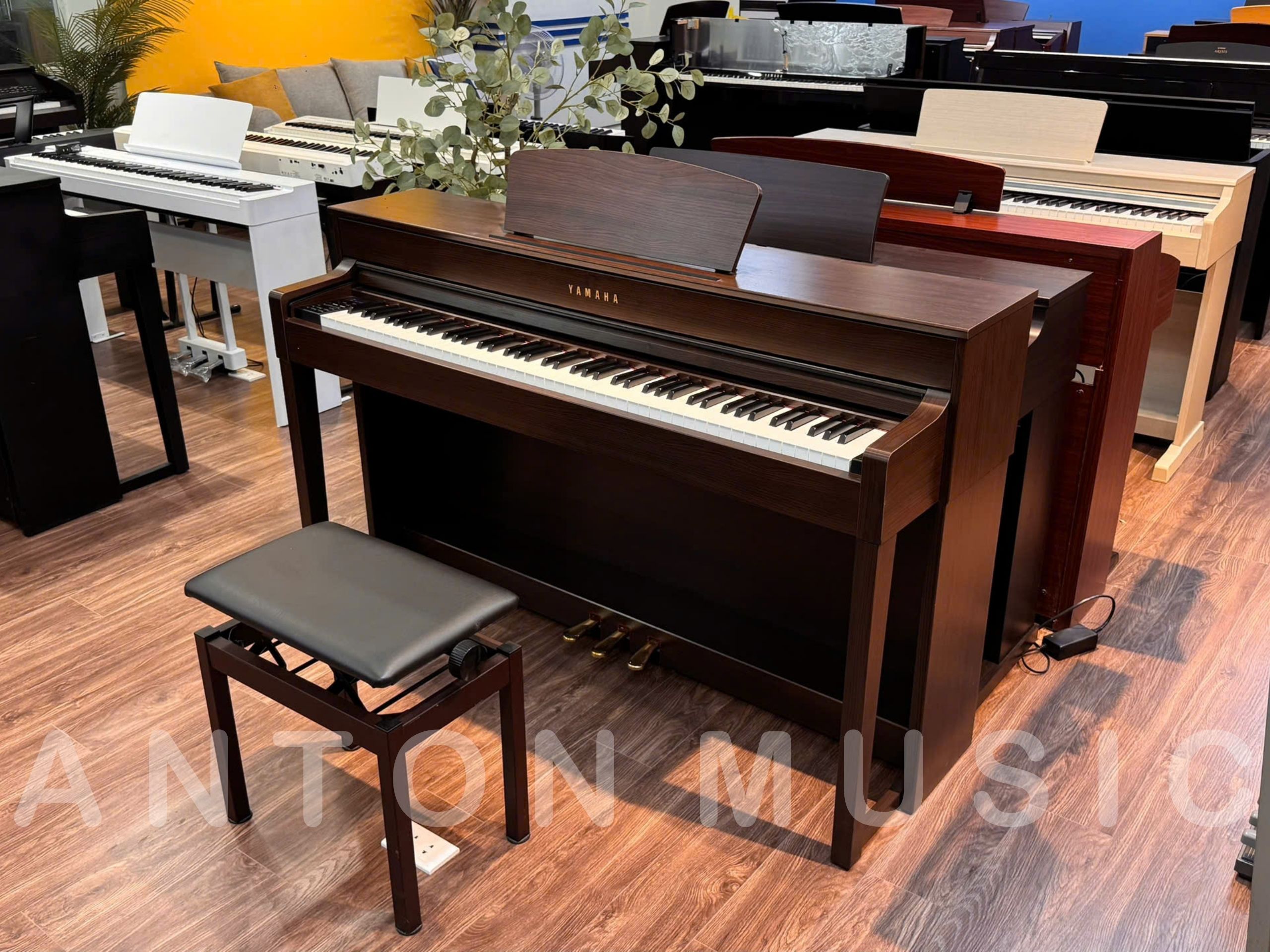 Đàn piano điện Yamaha SCLP5450 nội địa Nhật Yamaha hợp tác Shimamura Music