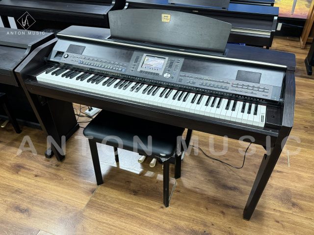 Đàn Piano Yamaha CVP-505 R Màu Nâu Đen Gỗ Like New Dòng Clavinova Versatile Piano (CVP 500 Series)