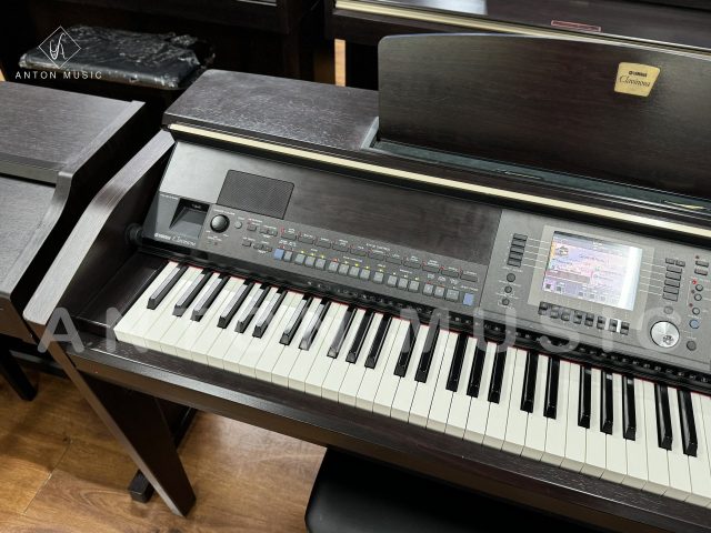 Đàn Piano Yamaha CVP-505 R Màu Nâu Đen Gỗ Like New Dòng Clavinova Versatile Piano (CVP 500 Series)