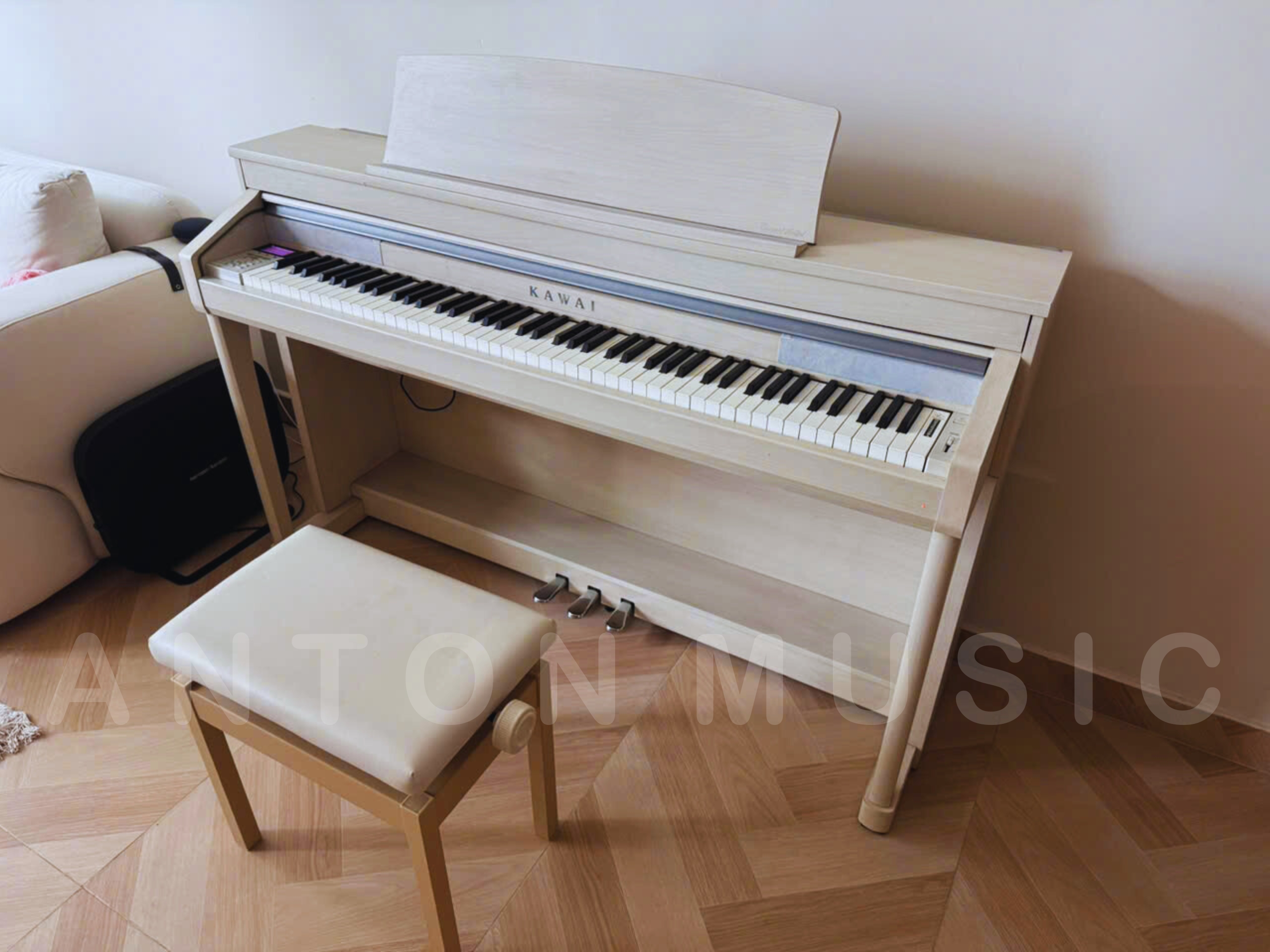 Đàn Piano Kawai CA67 Dòng Concert Artist Phím Gỗ Thật, Tiếng Đàn Như Grand Piano