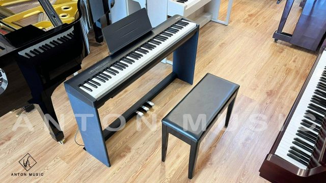 Roland FP-30X-BK Màu Đen Bản Chân Gỗ (KSC-70) Và 3 Pedal Liền (KPD-70)