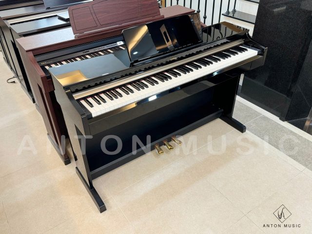 Đàn Piano Yamaha YDP-162 PE Màu Đen Bóng Huyền Bí Quyền Lực Không Bao Giờ Lỗi Mốt Dòng ARIUS