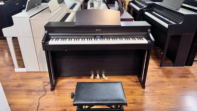 Đàn Piano Roland HP-603 CR Màu Nâu Đen Home Piano