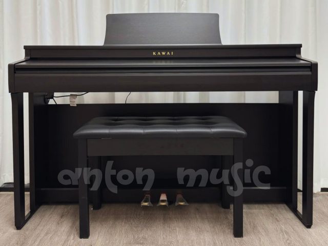 Đàn piano Kawai CN-201 màu nâu đen (CN-201 R) tủ đứng chắc chắn thiết kê sang trọng cho gia đình hiện đại