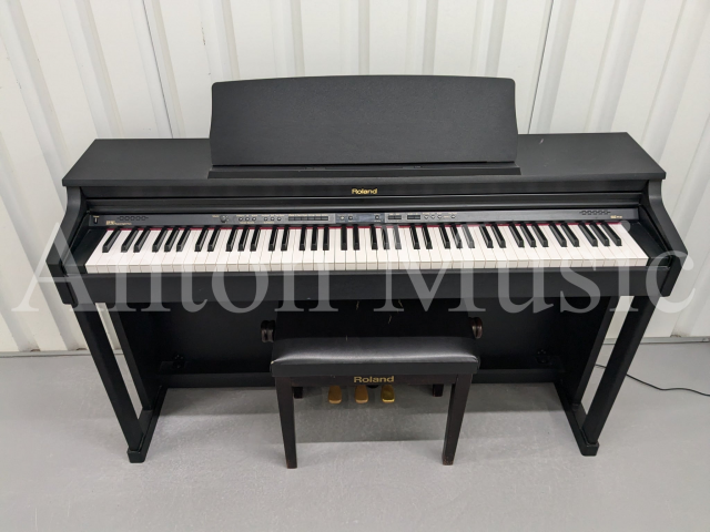 Đàn Piano Điện Roland HP-203 SB Used Satin Black (Đen Satin Mờ)