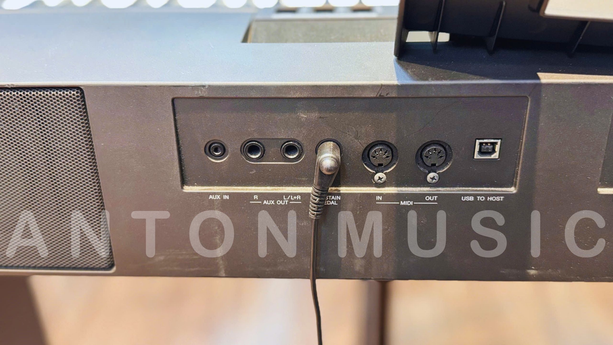 Đa dạng cổng kết nối đàn piano điện di động biểu diễn sân khấu Yamaha P-255