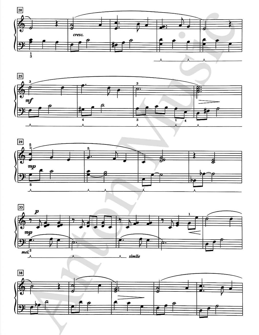 Silent Night (Đêm Thánh Vô Cùng) Sheet Piano Miễn Phí