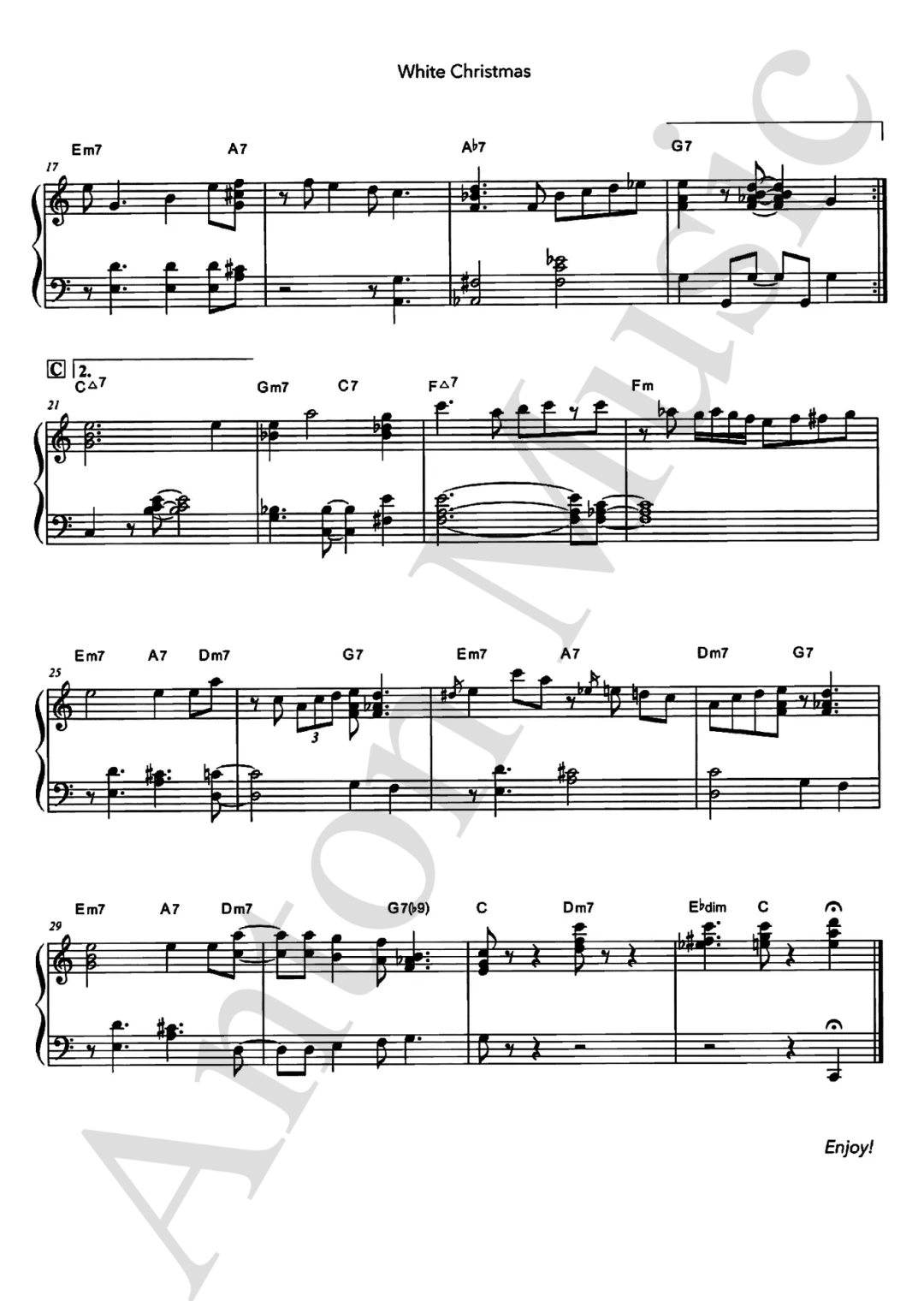 10 Bài Hát Giáng Sinh Nghe Nhiều Nhất Mọi Thời Đại (Có Sheet Piano)