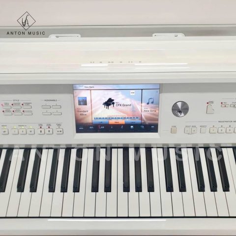 Đàn Piano Điện Yamaha CVP-709 PWH Used Polished White (Trắng Bóng)