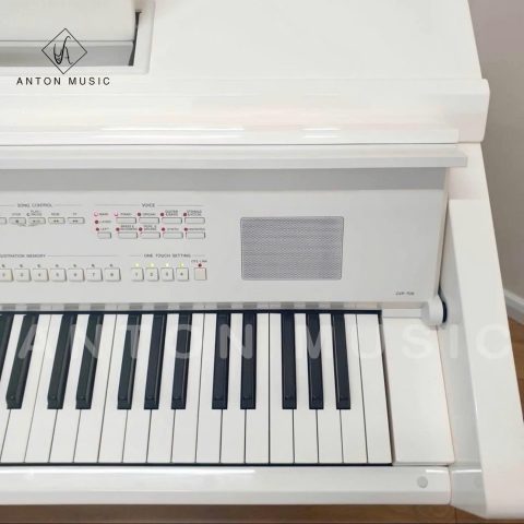 Đàn Piano Điện Yamaha CVP-709 PWH Used Polished White (Trắng Bóng)
