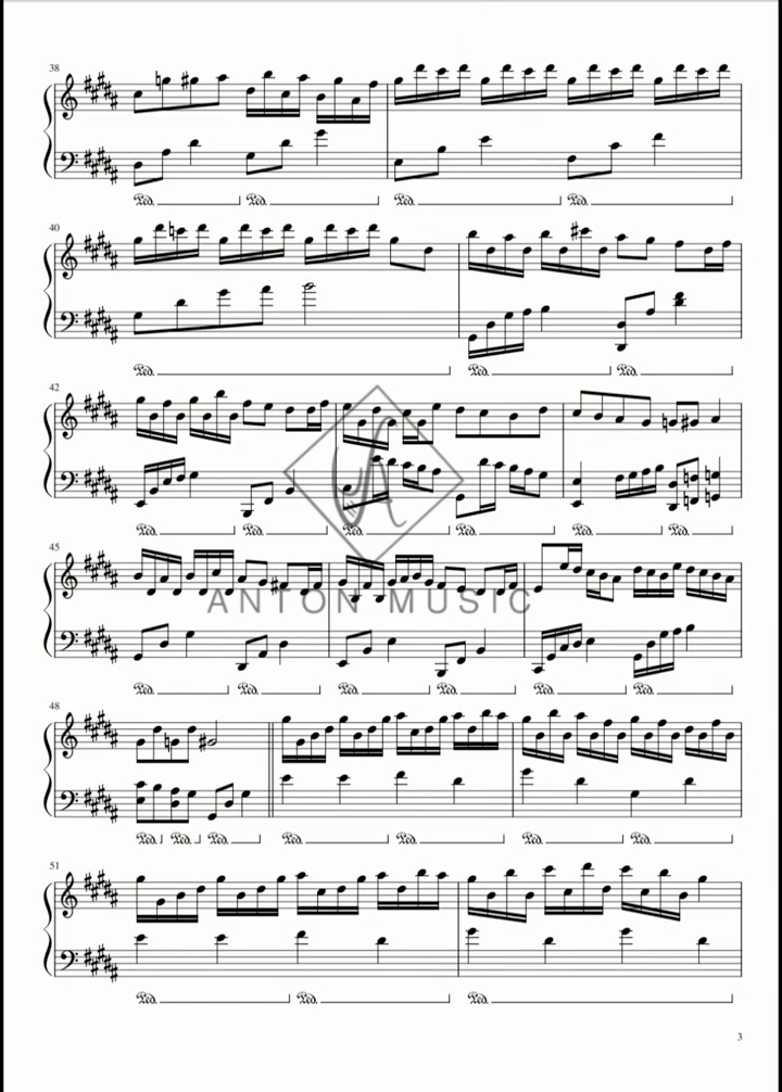 Sheet Piano Không Lời Giai Điệu Chữa Lành