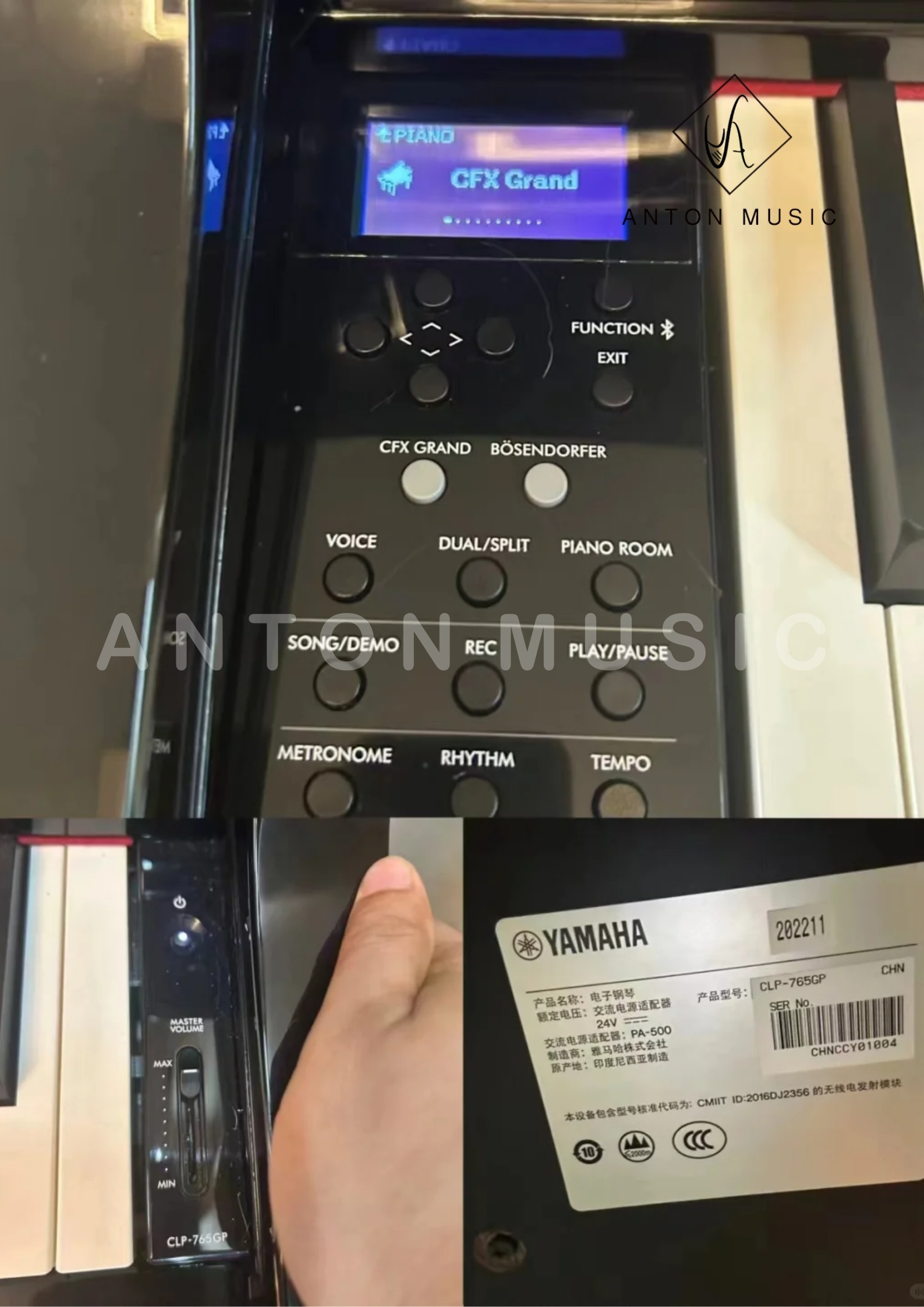 Đàn Piano Điện Dáng Grand Yamaha CLP-765GP Clavinova