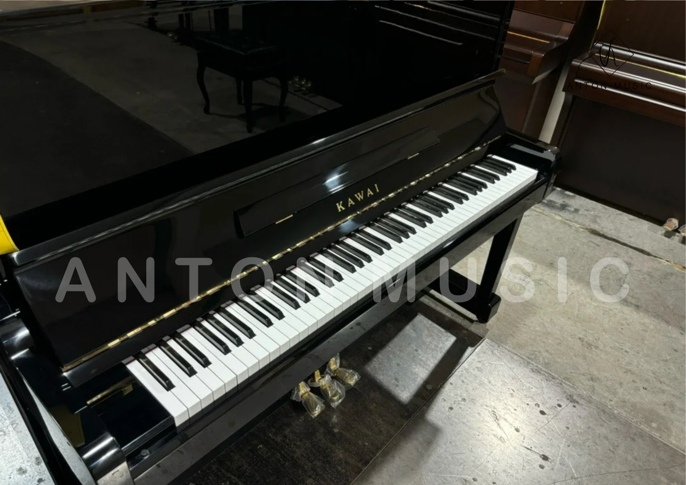 Đàn Piano Cơ Kawai KS-1A PE Used Polished Ebony (Đen Bóng)