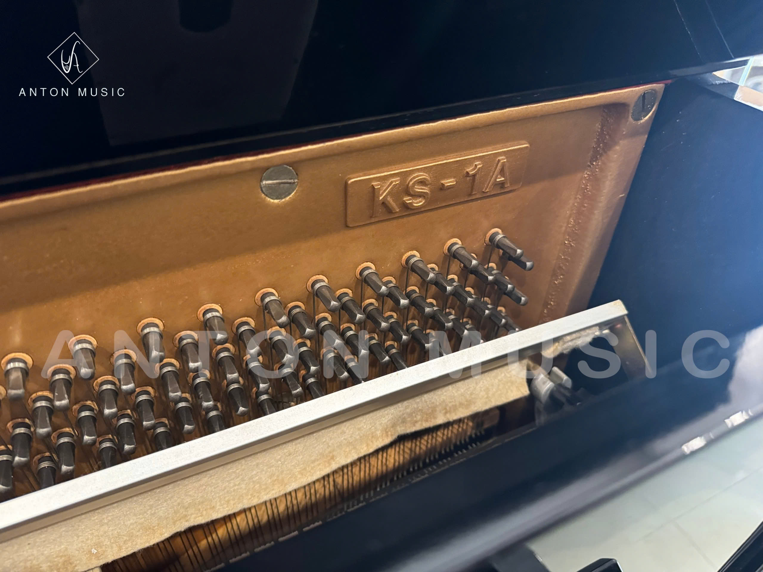 Đàn Piano Cơ Kawai KS-1A PE Used Polished Ebony (Đen Bóng)