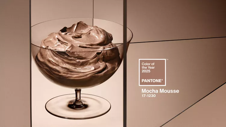 Màu Chủ Đạo Của Năm 2025 Theo Pantone Công Bố - Mocha Mousse