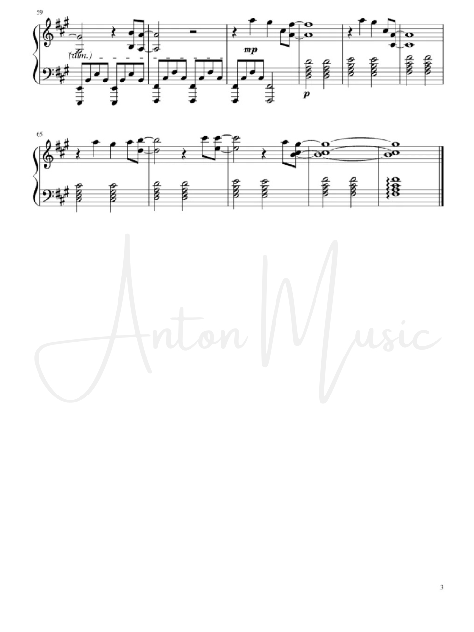 Call Of Silence Sheet Piano Miễn Phí: Attack of Titan OST (Trang 1/3)