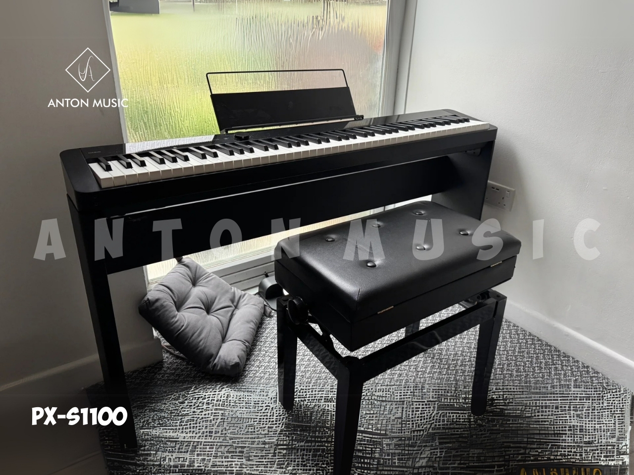 Đàn Piano Yamaha PX S1100B Like New (Đen Bóng) Slim Dòng Privia – Digital