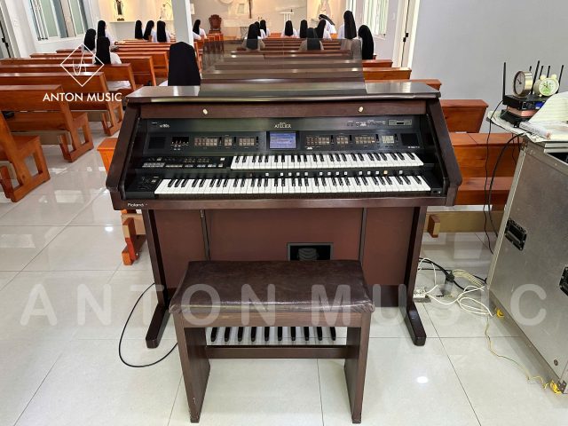 Đàn Organ 2 Tầng Phím Console Roland AT80S Atelier Bản Dupe Đại Phong Cầm