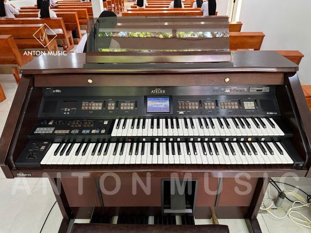 Đàn Organ 2 Tầng Phím Console Roland AT80S Atelier Bản Dupe Đại Phong Cầm