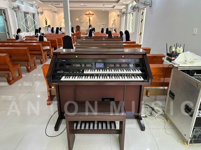 Đàn Organ 2 Tầng Phím Console Roland AT80S Atelier Bản Dupe Đại Phong Cầm