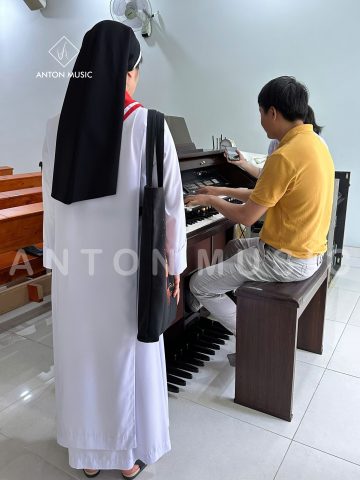 Đàn Organ 2 Tầng Phím Console Roland AT80S Atelier Bản Dupe Đại Phong Cầm