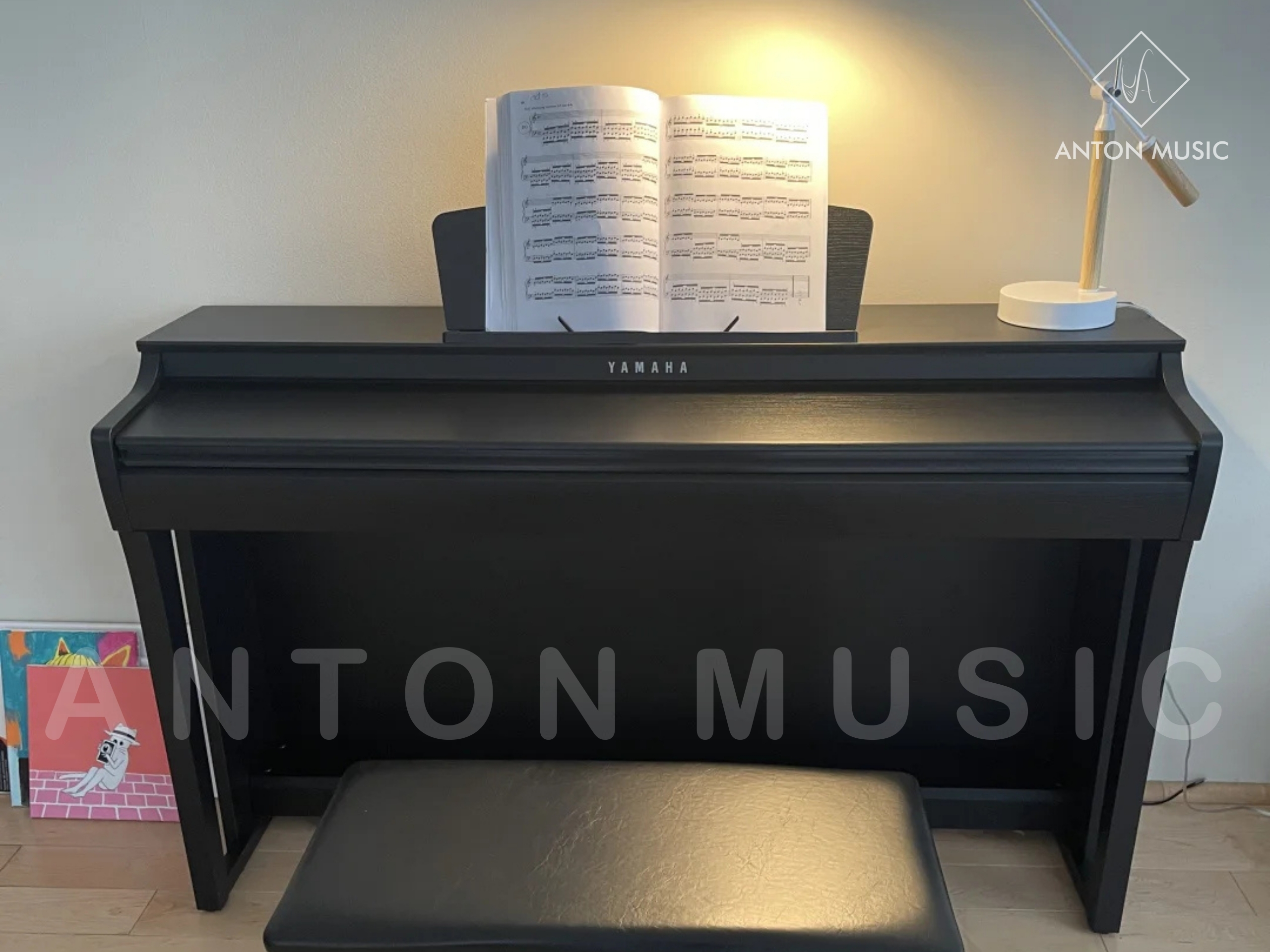 Đàn Piano Điện Yamaha CLP-725 Clavinova Dáng Đàn Cao, Thiết Kế Upright Cao Cấp