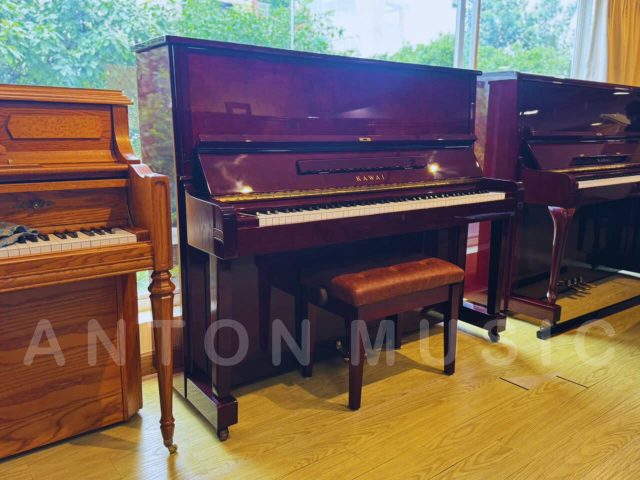 Đàn Piano Kawai KL-502 Đỏ Rượu Phủ Bóng Dòng Đàn Nội Thất Cao Cấp