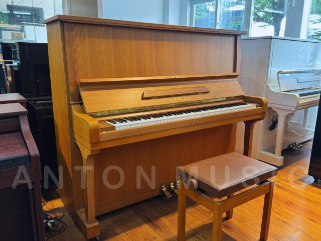 Đàn Piano Cơ Nhật Apollo A360 Màu Vàng Gỗ Nhập Khẩu (Toyo Piano) Hoàn Thiện Từ Gỗ Teak
