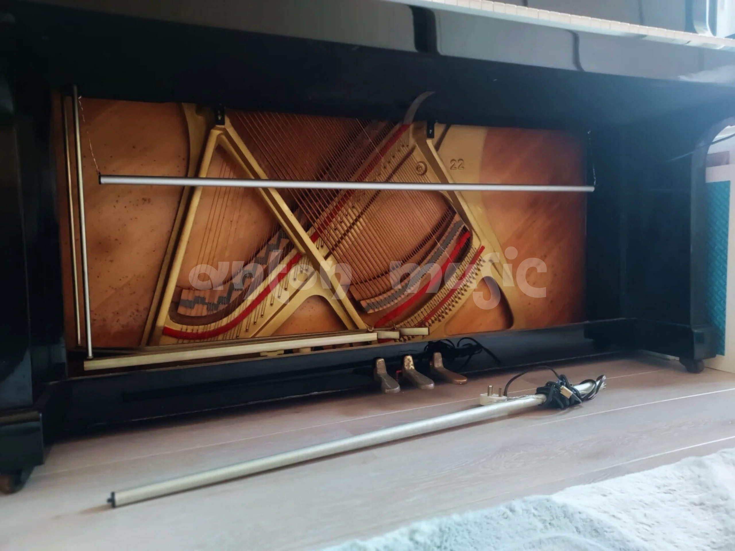 Thiết kế của ống sấy sưởi đàn piano cơ