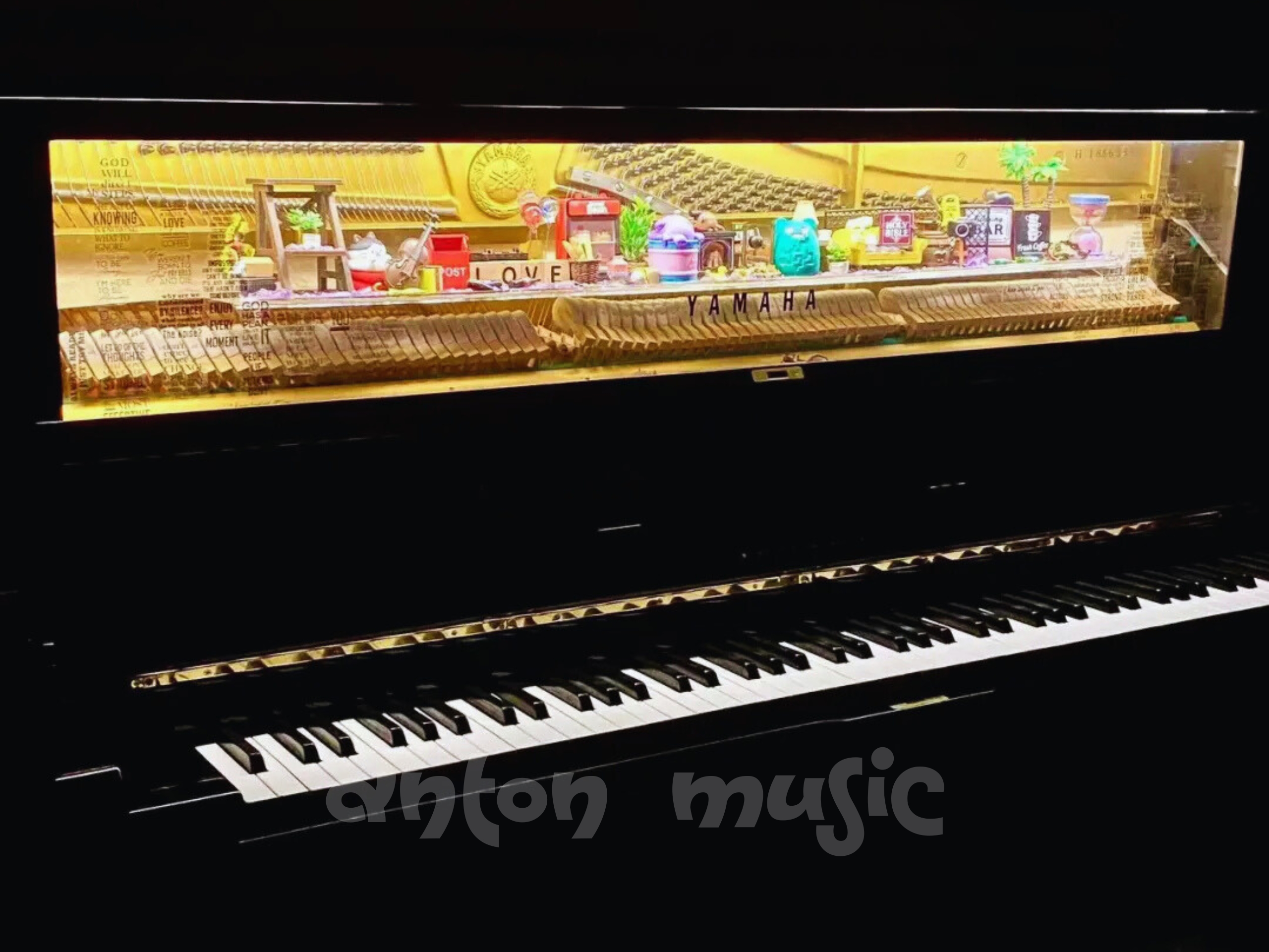 Xu hướng sử dụng xác đàn piano trong trang trí nội thất