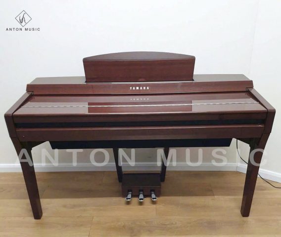 Yamaha đa chức năng CVP-609 màu đỏ nâu bóng (CVP-609 PM) cho người học đệm hát và hòa âm phối khí chuyên nghiệp