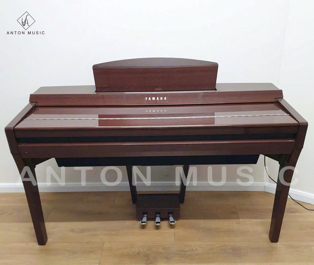 Yamaha đa chức năng CVP-609 màu đỏ nâu bóng (CVP-609 PM) cho người học đệm hát và hòa âm phối khí chuyên nghiệp