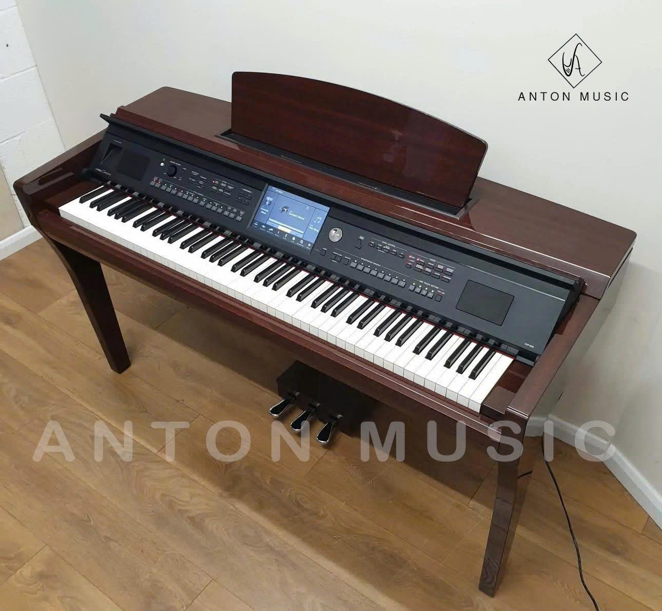 Yamaha đa chức năng CVP-609 màu đỏ nâu bóng (CVP-609 PM)