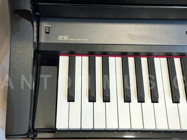 Đàn piano điện Roland HP-307 đen bóng (HP-307 PE) cao cấp