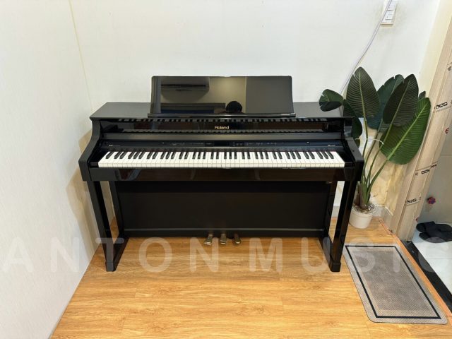 Đàn piano điện Roland HP-307 đen bóng (HP-307 PE) cao cấp