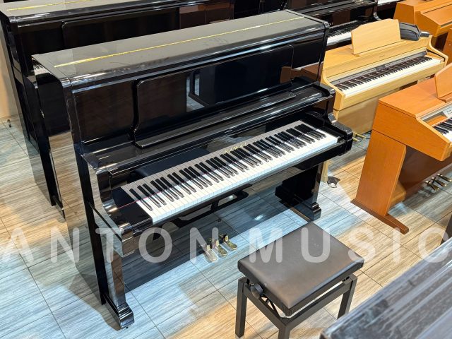 Đàn piano cơ Kawai US65 (US-65) đen bóng (Size U3) sản xuất tại Nhật dòng US cao cấp