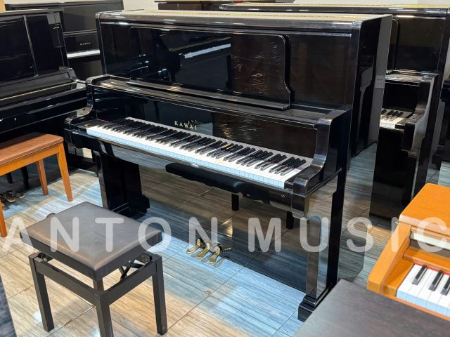 Đàn Piano Cơ Kawai US65 (US-65) Đen Bóng (Size U3) Sản Xuất Tại Nhật Dòng US Cao Cấp