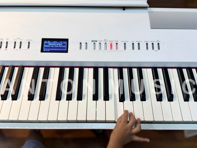 Đàn piano điện Stage biểu diễn Roland FP-80 trắng sáng (FP-80 WH) hàng Nhật