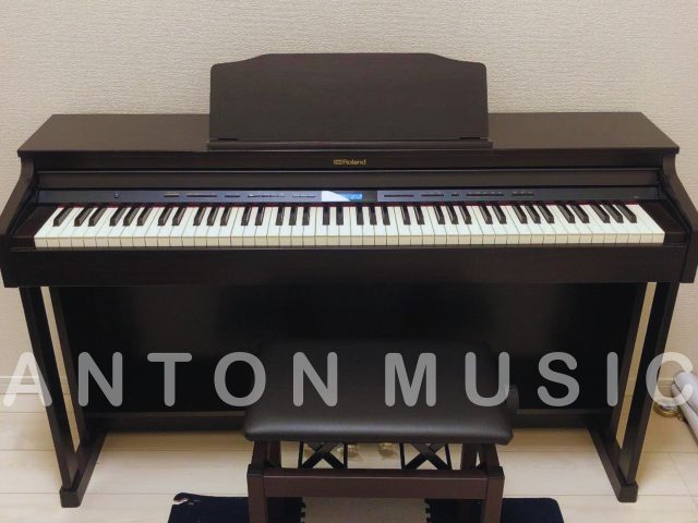 Đàn piano điện dáng Upright Roland HP-601 nâu gỗ (HP-601 CR)