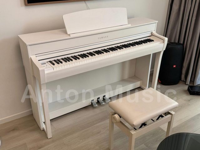 Đàn piano điện nội địa Nhật Yamaha SCLP-7350 trắng sáng (SCLP-7350WH)
